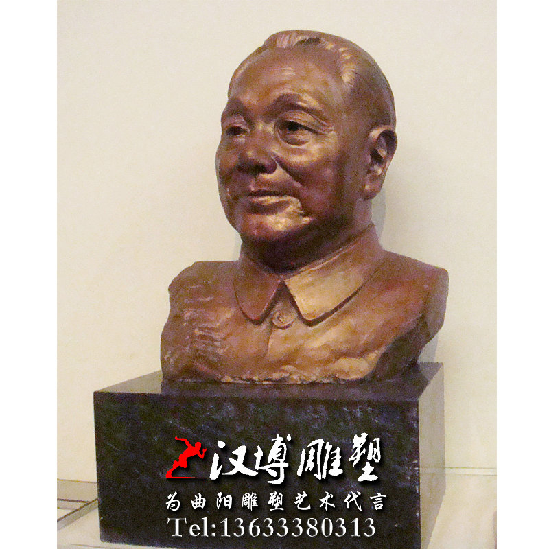 邓小平人物雕像,革命家雕塑,玻璃钢铜雕
