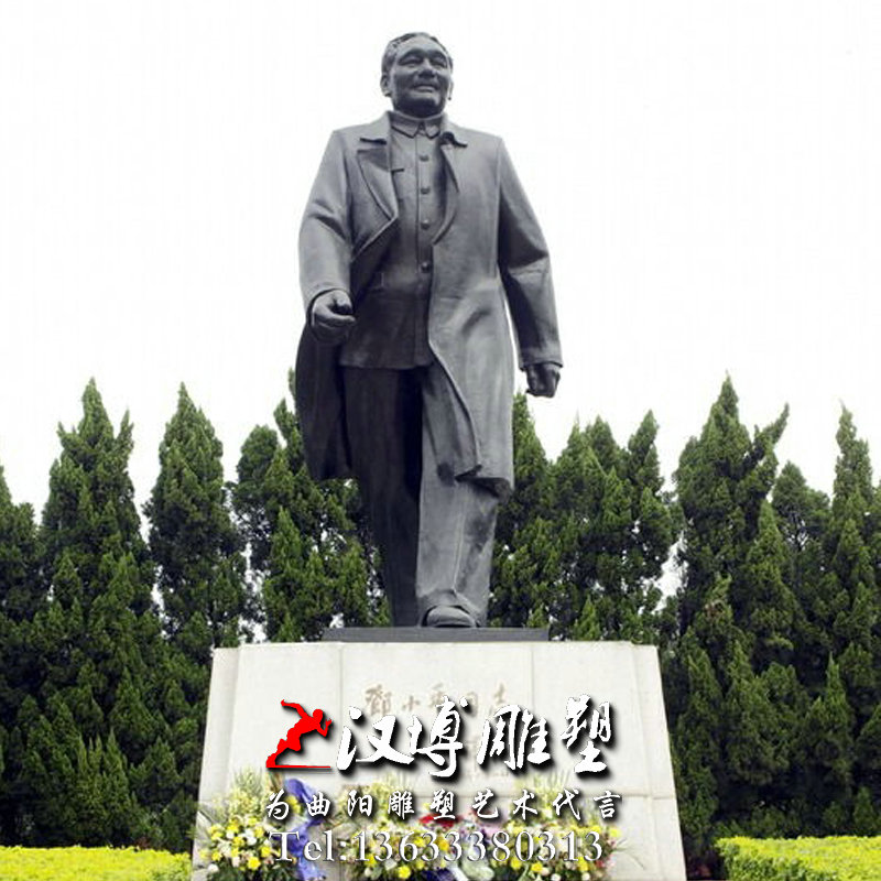 革命家主题雕塑,邓小平人物雕像,景观雕塑