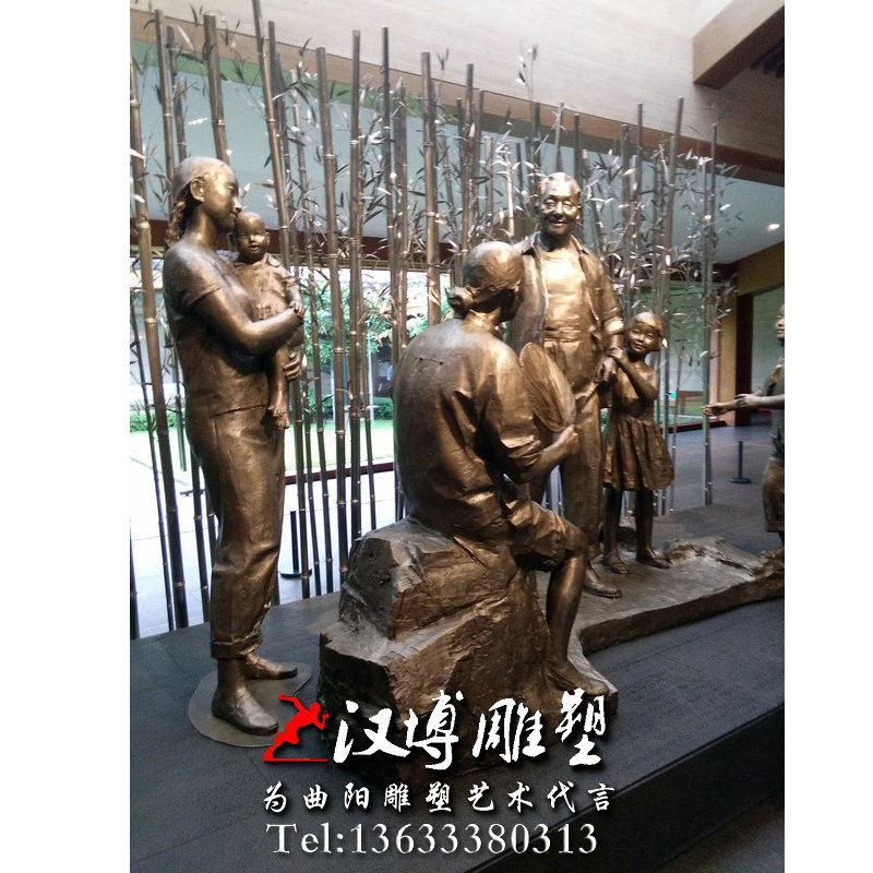 邓小平人物雕像,故居铜像,博物馆景观雕塑