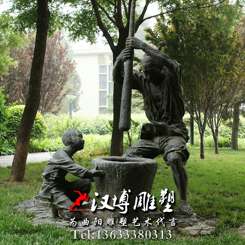农耕主题雕塑,人物雕像,景观雕塑