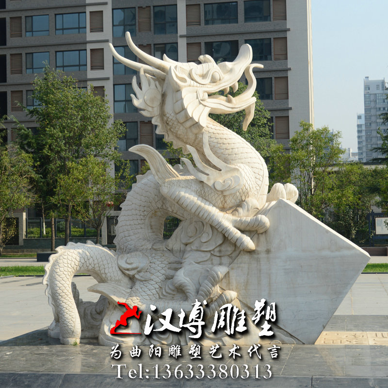 龙之印雕塑,动物雕塑,石雕雕刻