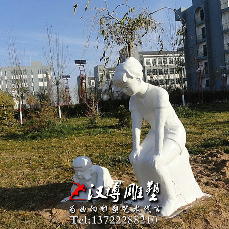 校园文化雕塑,校园读书人物雕像,校园景观雕塑