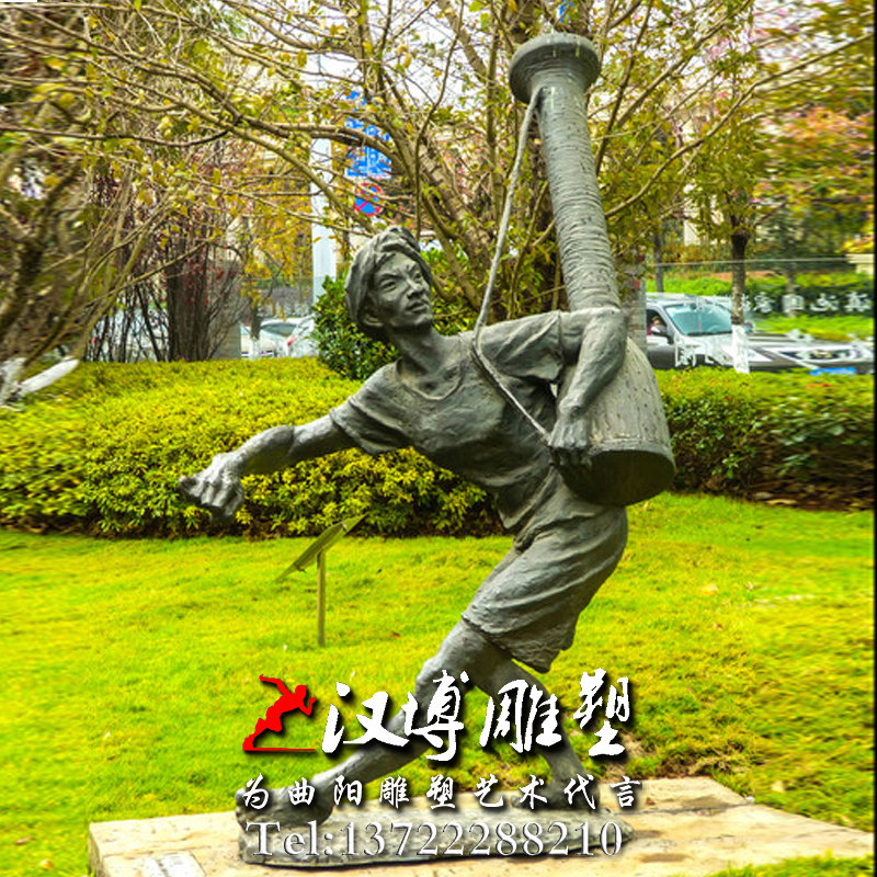 少数民族雕塑,人物雕像,民俗文化雕塑