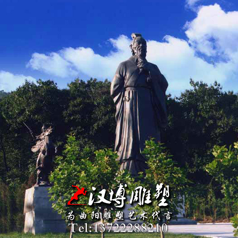 姜子牙人物雕像,名人雕塑,园林景观雕塑