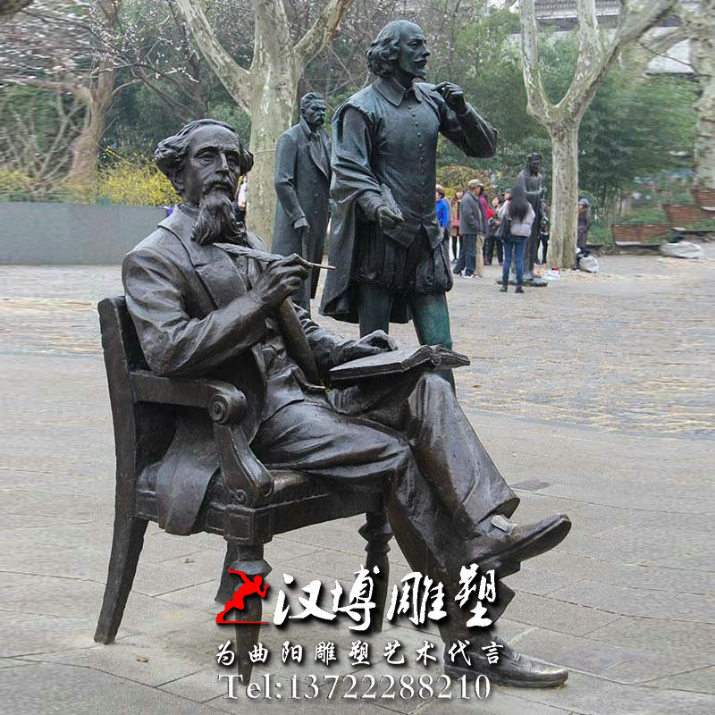 高尔基人物雕像,名人雕塑,园林景观雕塑