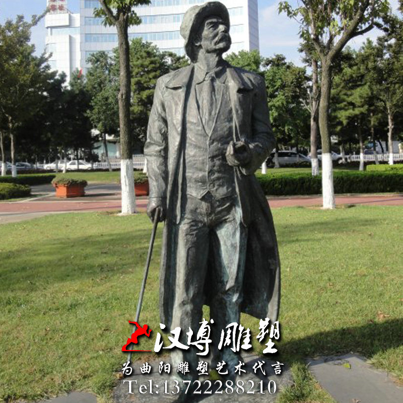 高尔基人物雕像,名人雕塑,园林景观雕塑