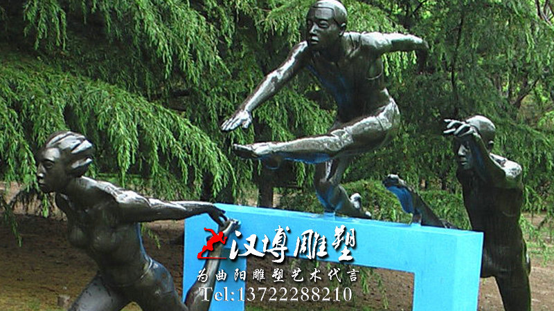 校园人物雕像,校园运动铜雕,校园雕塑厂家