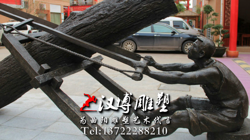 工匠雕塑,工匠人物雕像,园林景观雕塑