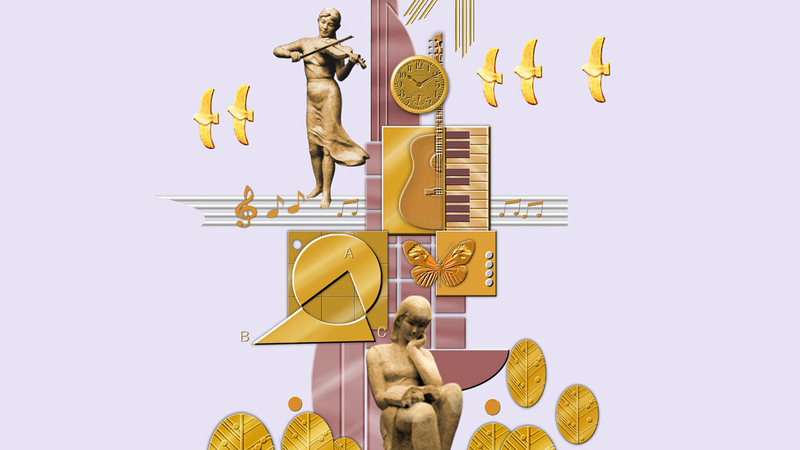 音乐主题浮雕,校园文化浮雕,校园景观雕塑