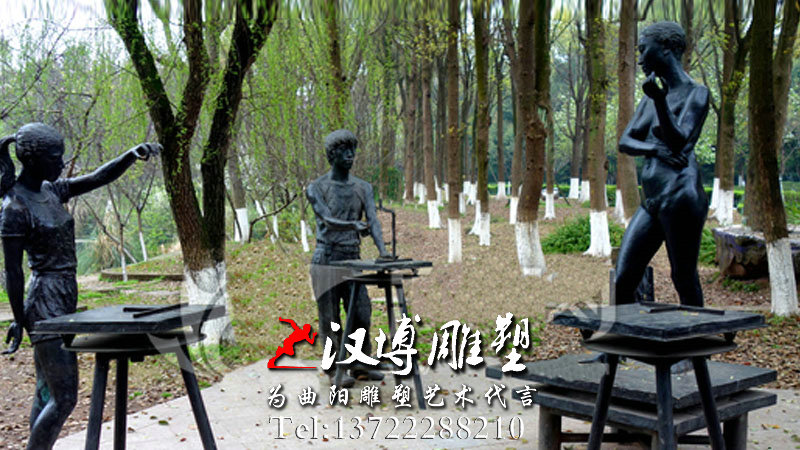 校园景观雕塑,园林景观雕塑,专业加工制作各种雕塑