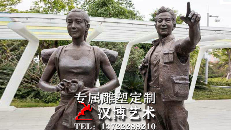 爱情人物照相雕塑,民俗人物雕像,玻璃钢雕塑