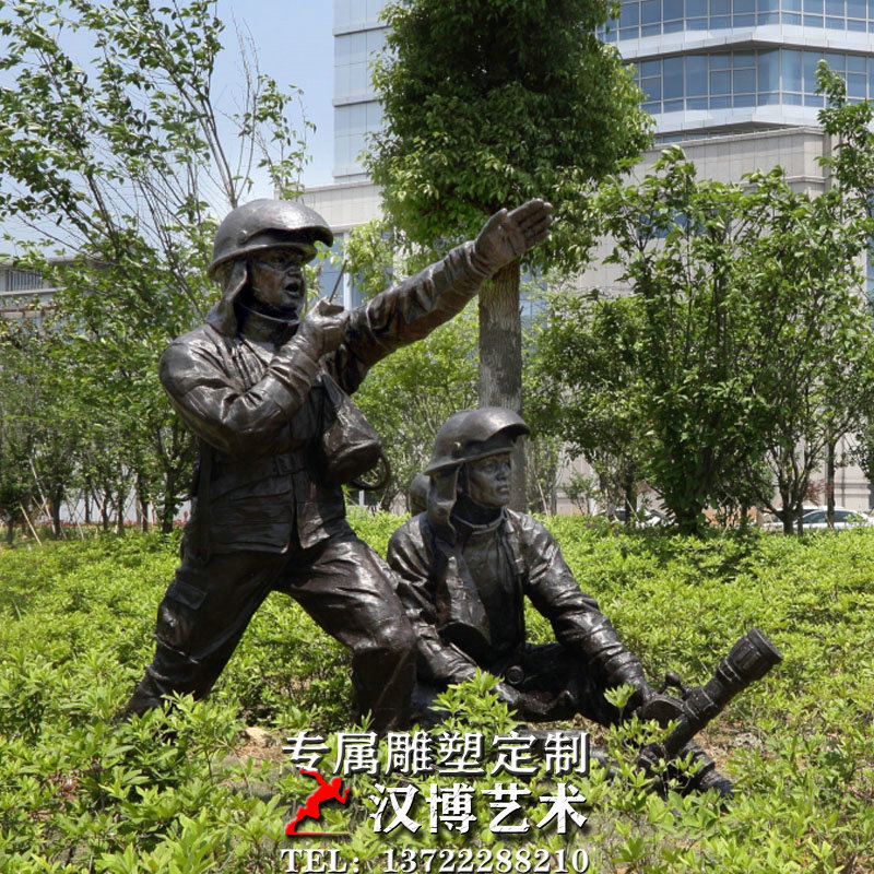 辛苦的消防员雕像,古街古道人物雕塑,小品仿铜雕