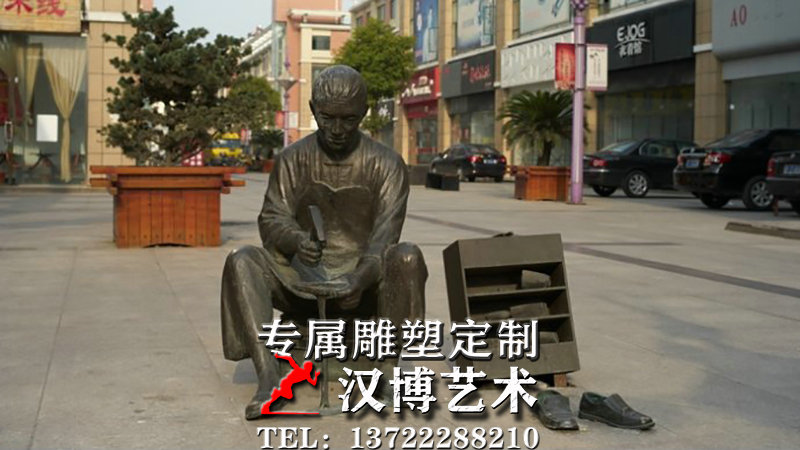 主题人物雕像,老艺术品仿铜雕像,民间艺人雕塑