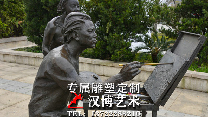 户外广场雕塑,美术师人物雕塑,老艺术品铜雕