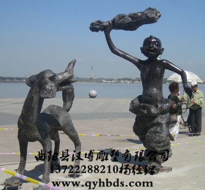校园人物雕塑