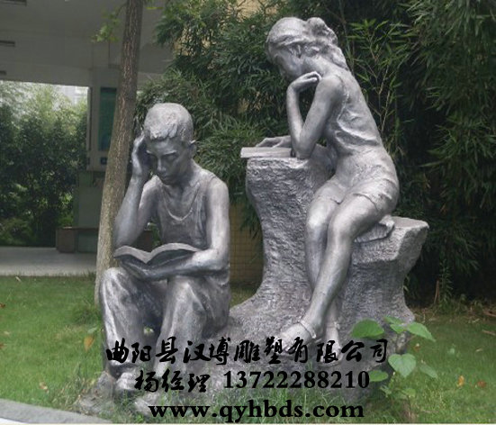 校园人物雕塑_校园小孩雕塑