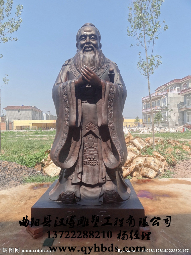 校园雕塑厂家_校园名人雕塑