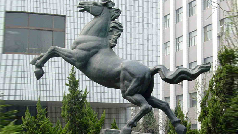 广场景观铜雕,铜马雕像,铸铜雕塑厂家
