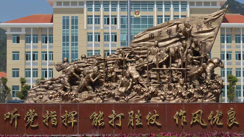 红色主题雕塑,广场雕像,铸铜雕塑定制