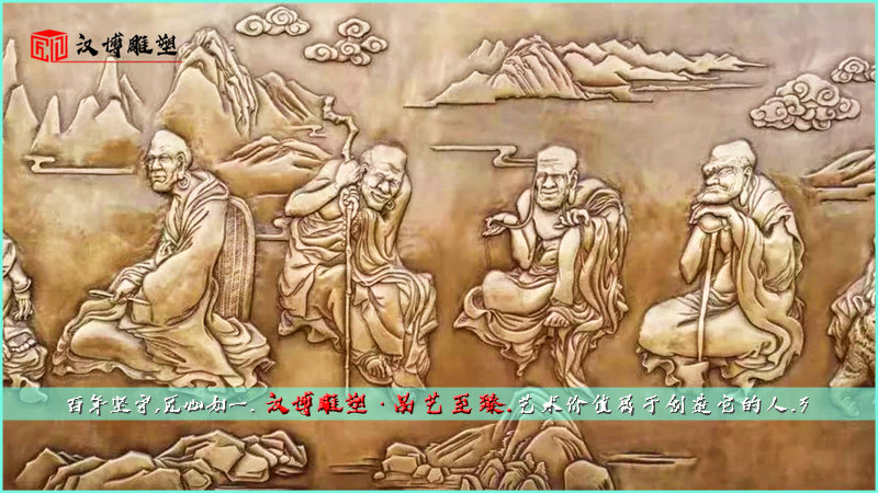 古人物雕塑,神话人物浮雕,户外景观雕像